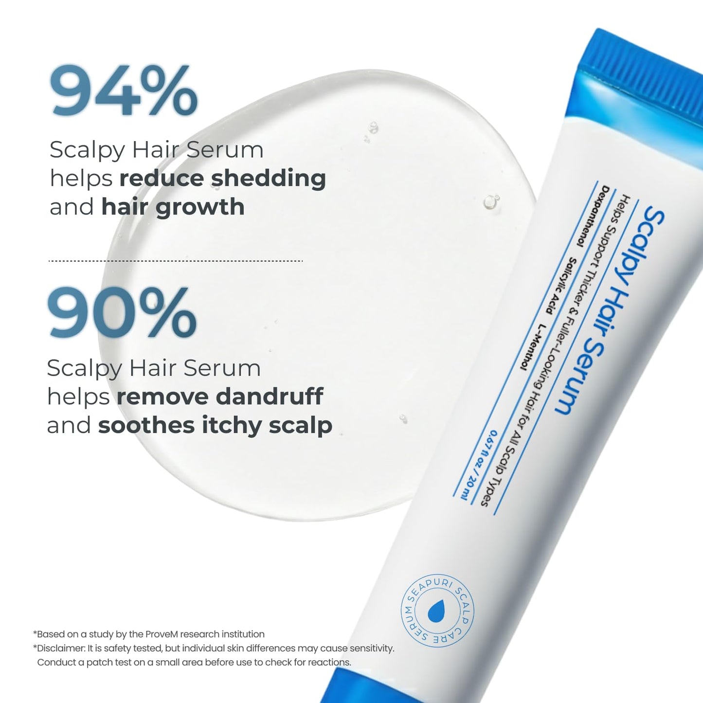 Seapuri Scalpy Hair Growth Serum for Hair Loss & Thinning