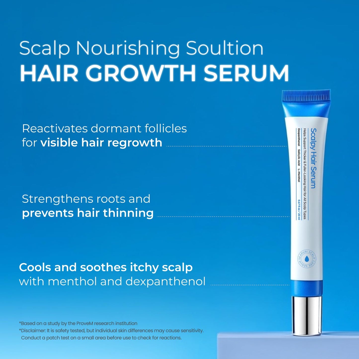 Seapuri Scalpy Hair Growth Serum for Hair Loss & Thinning
